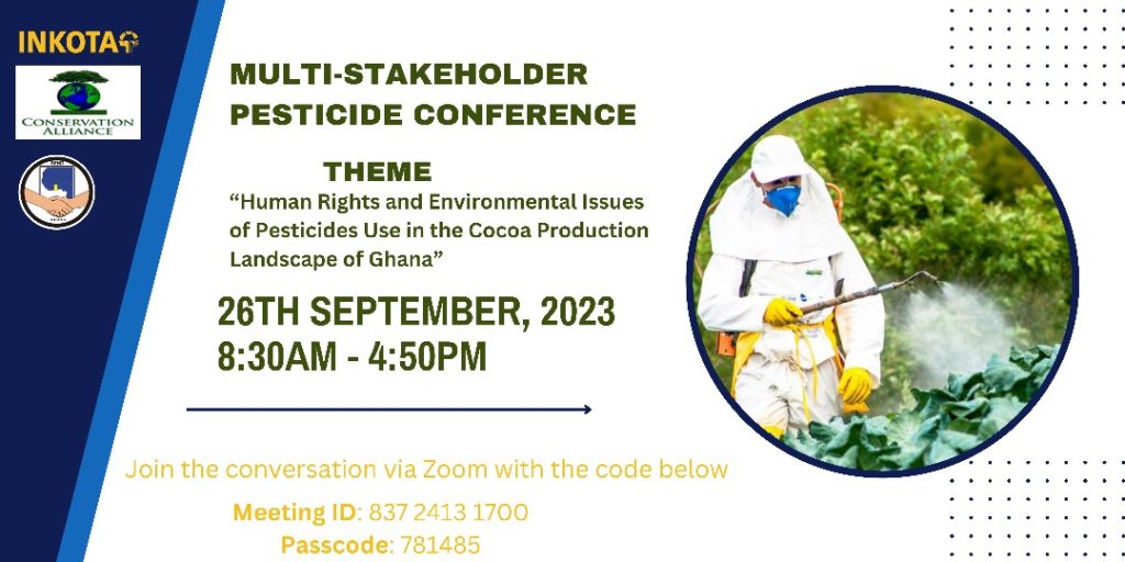 MULTI-STAKEHOLDER PESTICIDE CONFERENCE